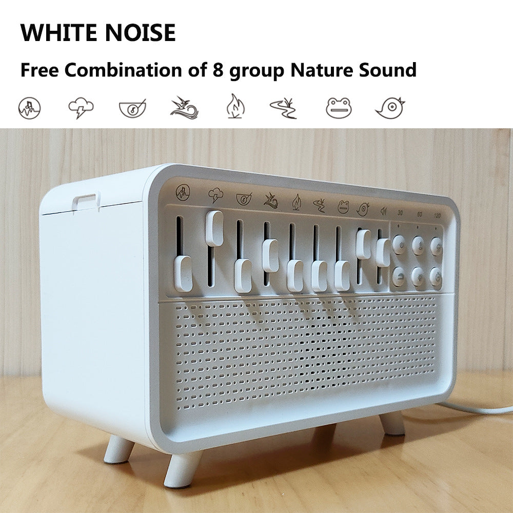 DreamMix Pro – White Noise Sound Machine with Scented Mist & Night Light