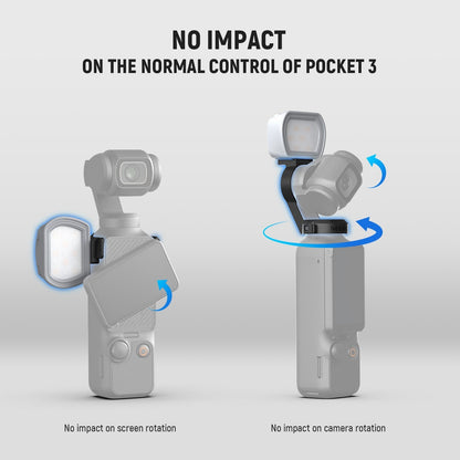 Magnetic Auxiliary Light For DJI OSMO Pocket 3