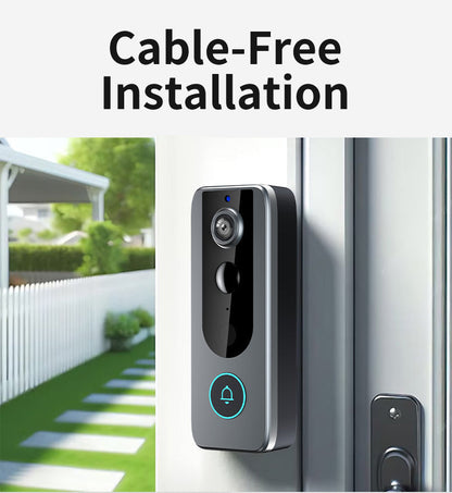 GuardianBell Pro – Smart WiFi Doorbell & Security Cam in One