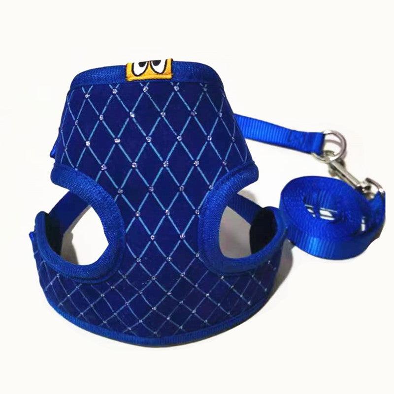 Pet Comfort Harness: Breathable Nylon Vest For Small And Medium Dogs And Cats-0
