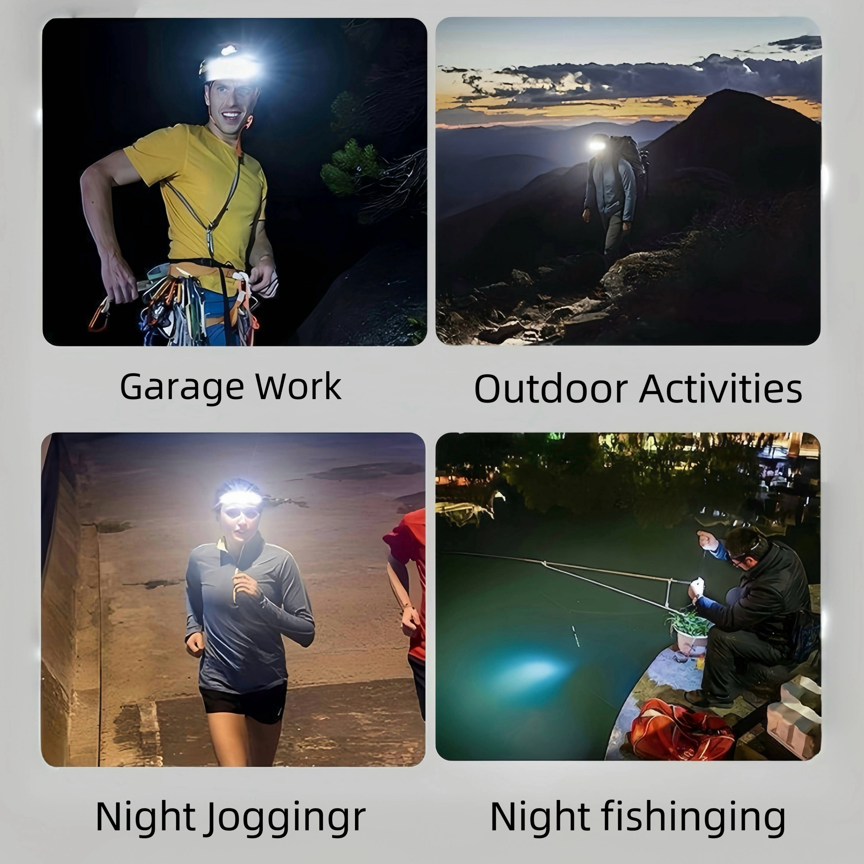 WavePro 230° Ultra-Light Motion-Sensing Headlamp