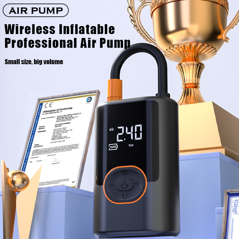 AirCore S1 – Smart Portable Tire Inflator | Wireless + Wired + Power Bank