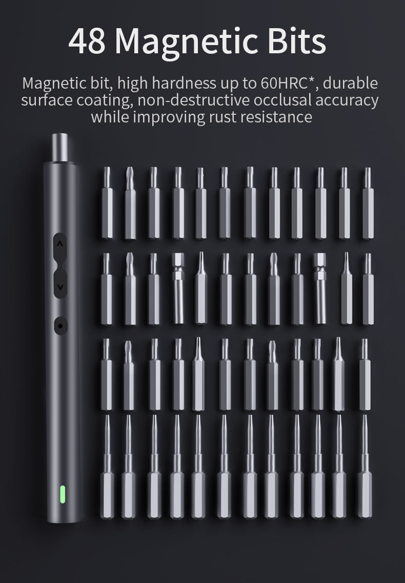 BitWise 51 – 51 in 1 Precision Electric Screwdriver Kit