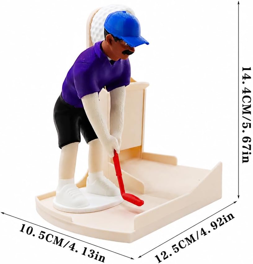 Golfer Bottle Opener with Cap Catcher, Funny Golf Gift for Beer Lovers