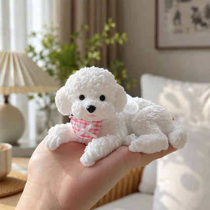 Dashboard Buddy-Squeezable Puppy Toy with mat