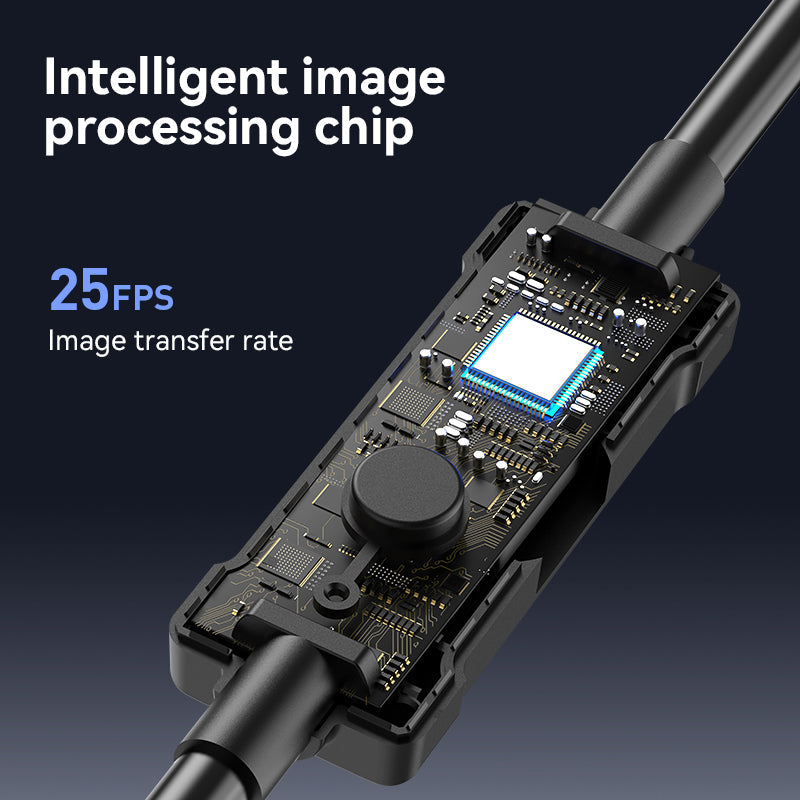 FlexScope Pro – Plug & View Inspection Cam with 5M Bendable Cable and Swappable Tool Tips