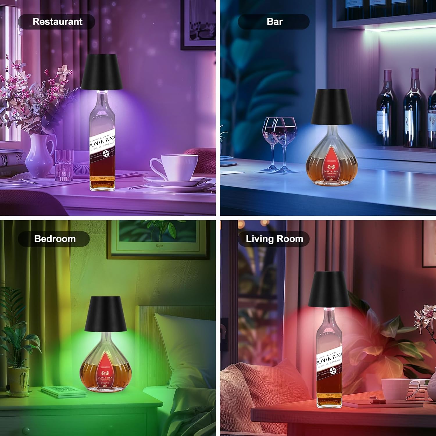 Gen.2 BottleGlow™ RGB Touch Lamp