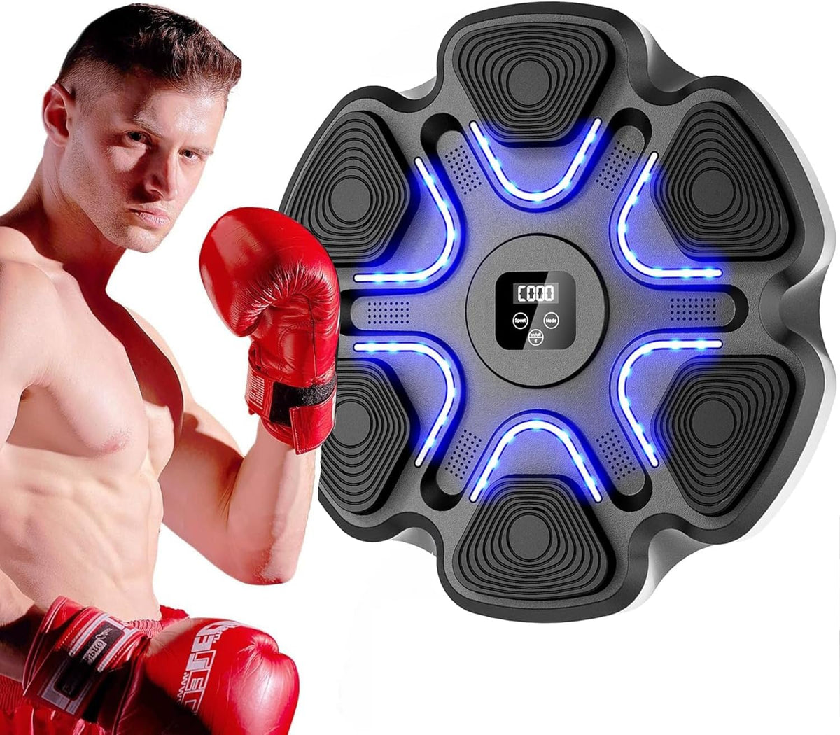 Music Boxing Machine punch to the beat, right at home
