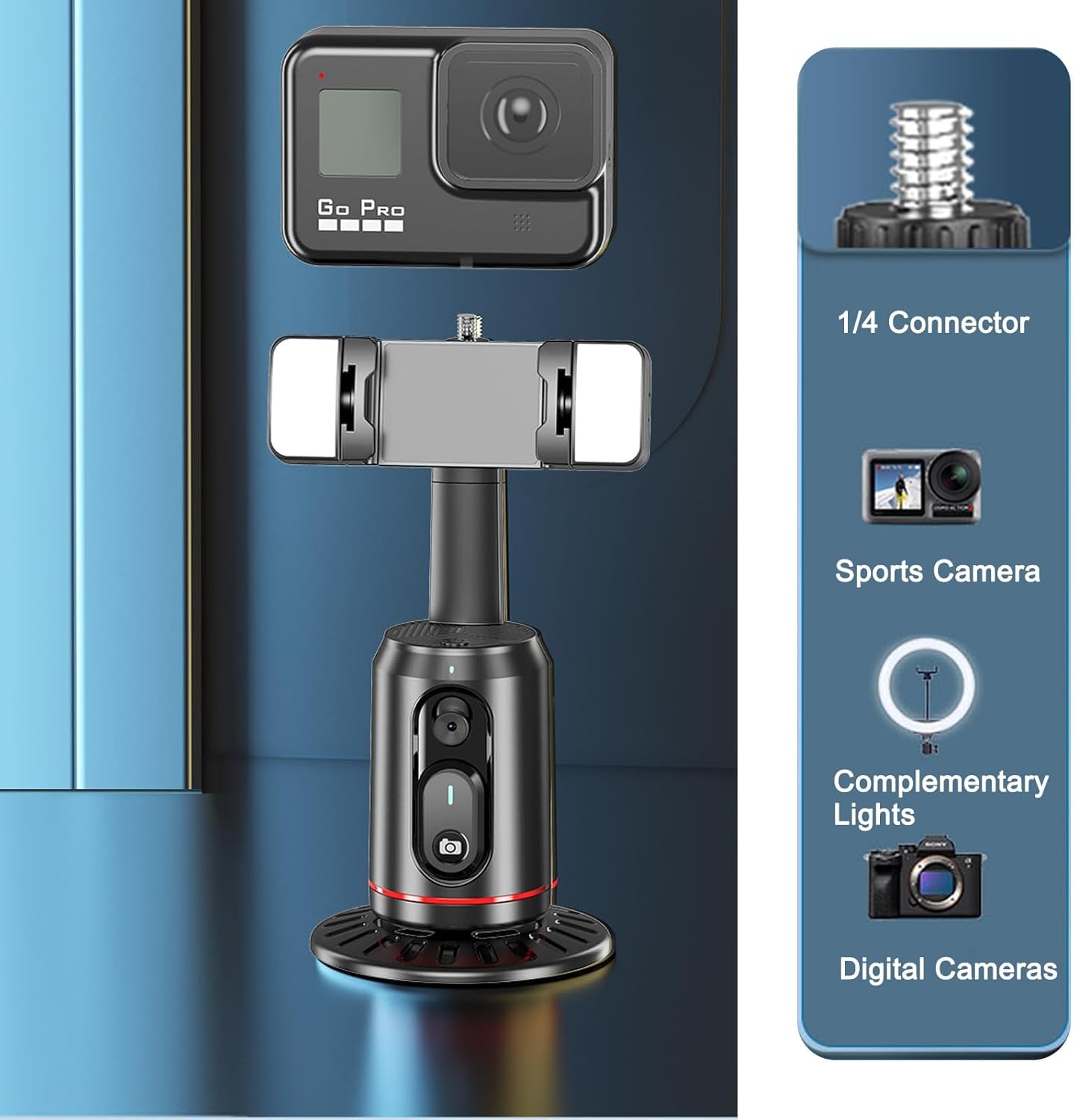AimoStand – Built-in AI Camera Smart Auto-Tracking Phone Stand