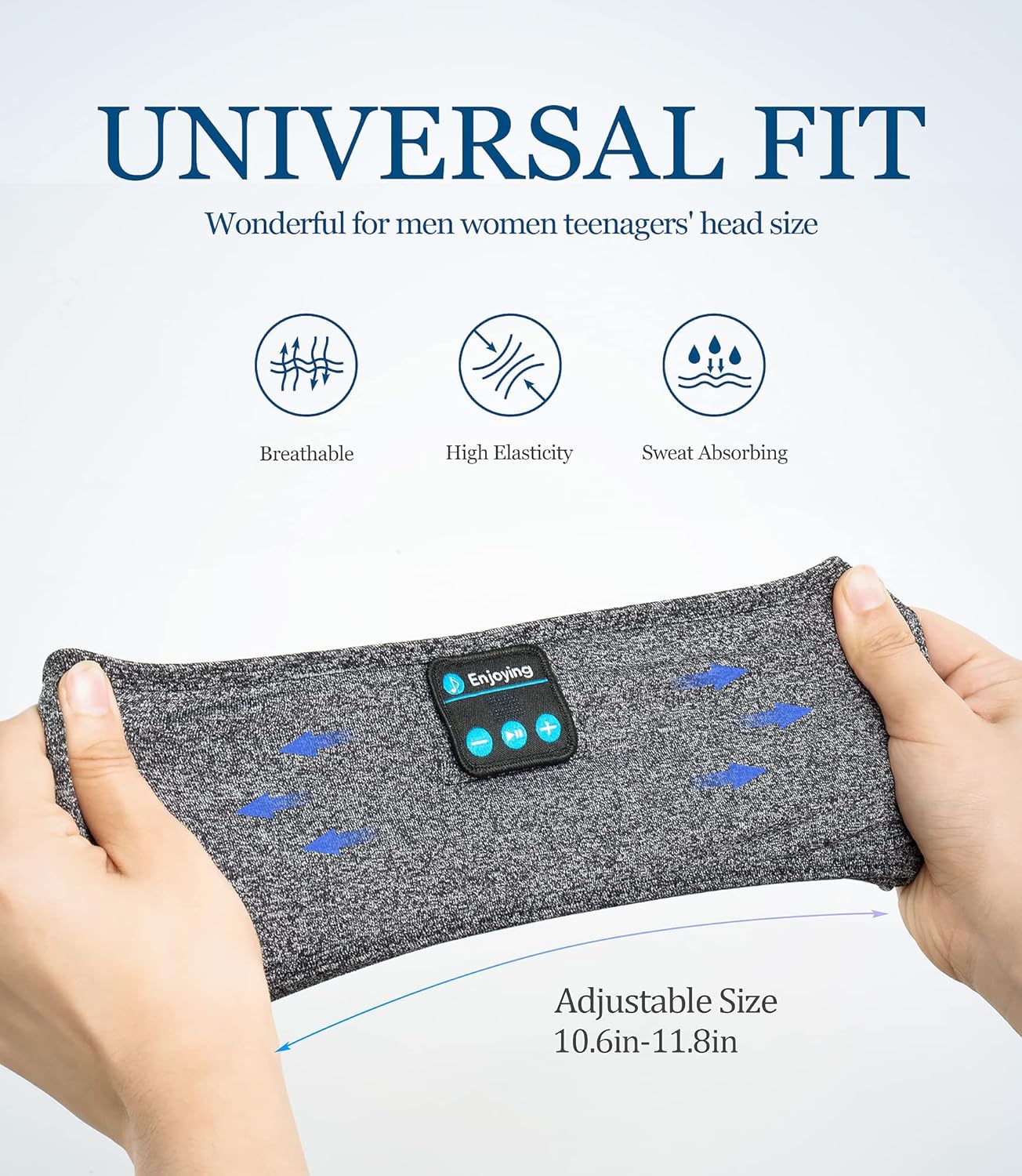DreamBand 3-in-1 Bluetooth Sleep & Sport Headband Sleep Mask Headphones