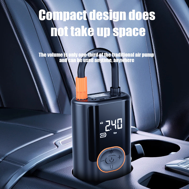 AirCore S1 – Smart Portable Tire Inflator | Wireless + Wired + Power Bank