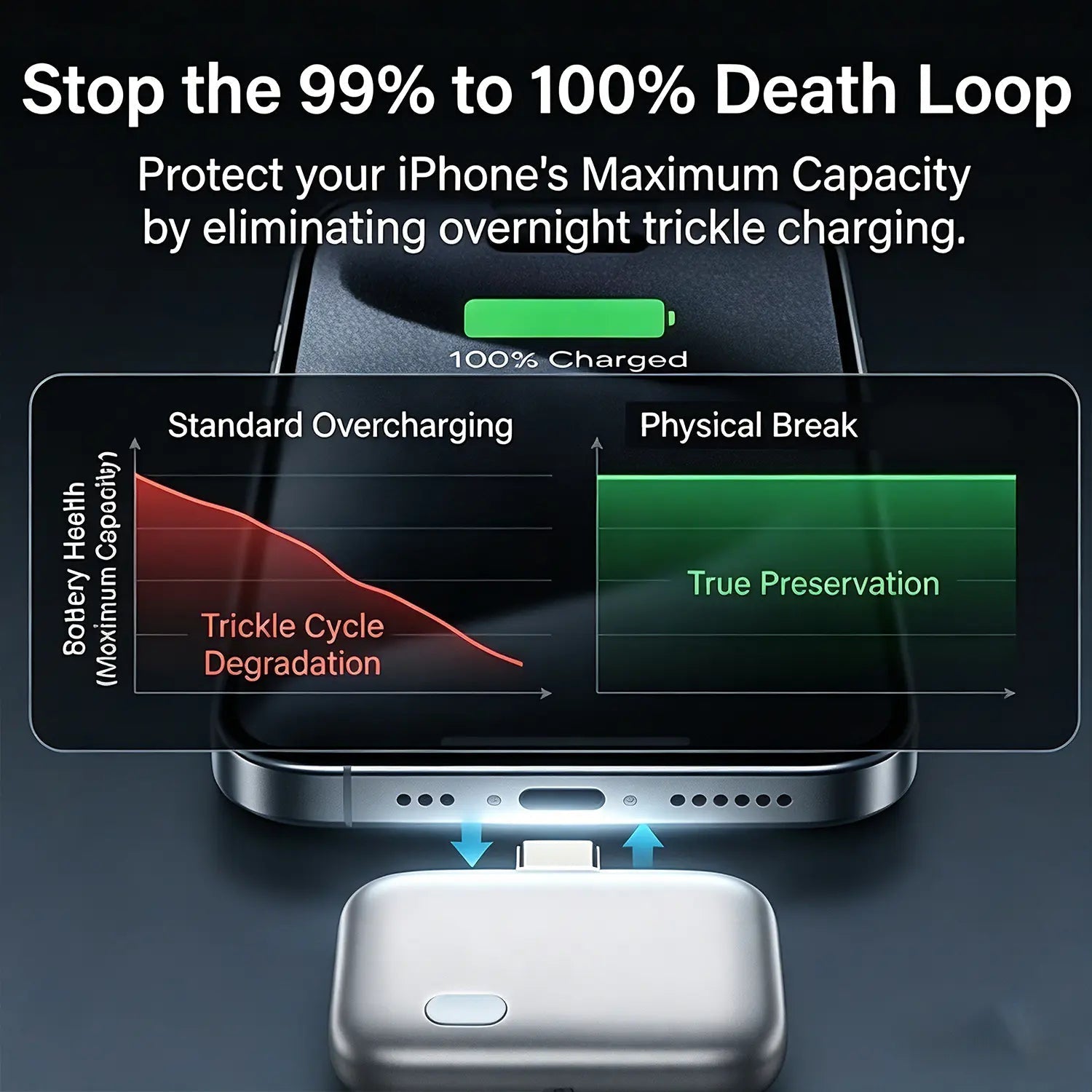 AI Battery Guard: The World’s First 140W Physical Power-Cut Tool for 100% Battery Health & Home Safety