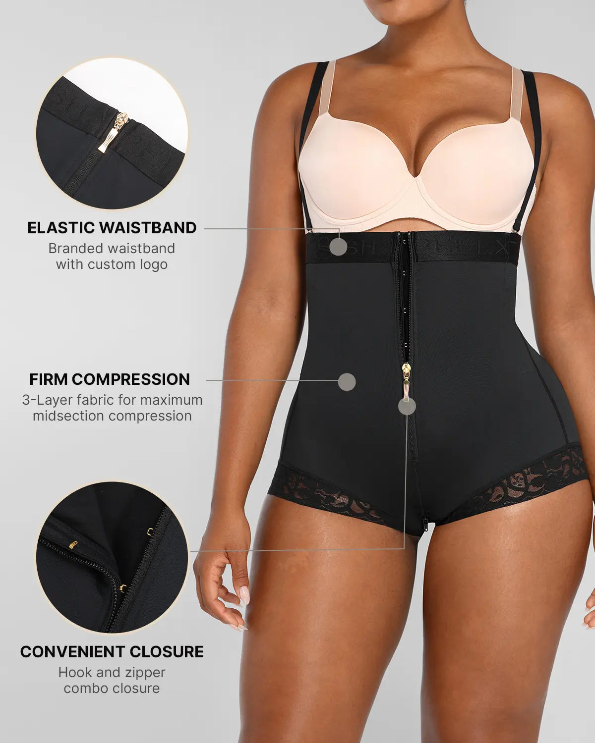 BOOT-YEAH™ AirSlim® Open Bust Shaping Brief