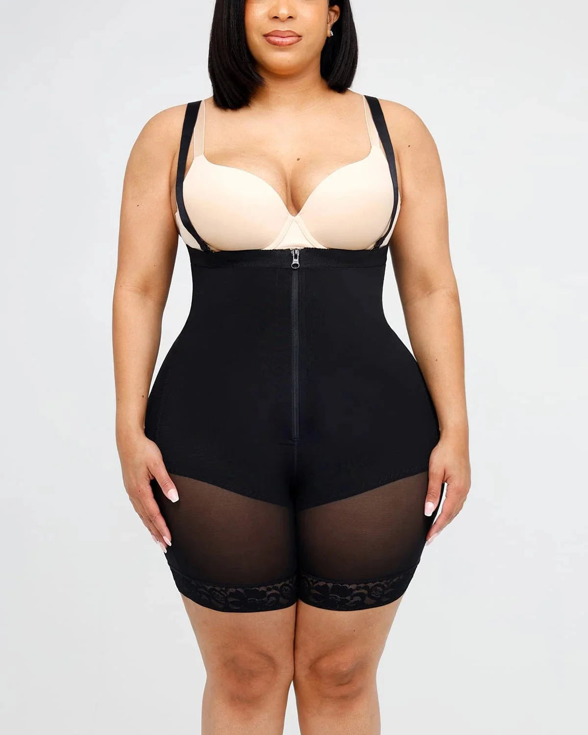 Bare Essentials™ AirSlim® Firm Tummy Compression Mid Thigh Short