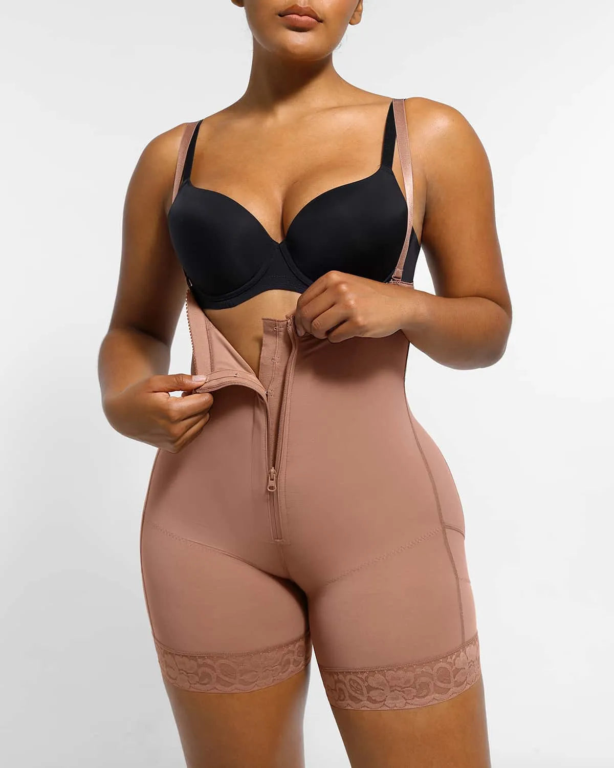 Bare Essentials™ AirSlim® Firm Tummy Compression Mid Thigh Short