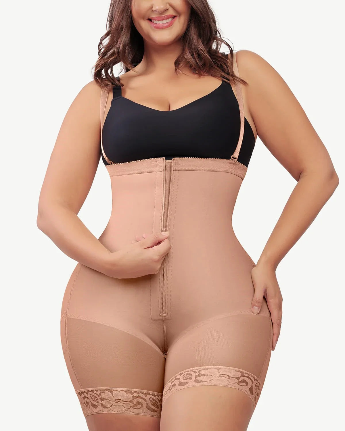 Bare Essentials™ AirSlim® Firm Tummy Compression Mid Thigh Short