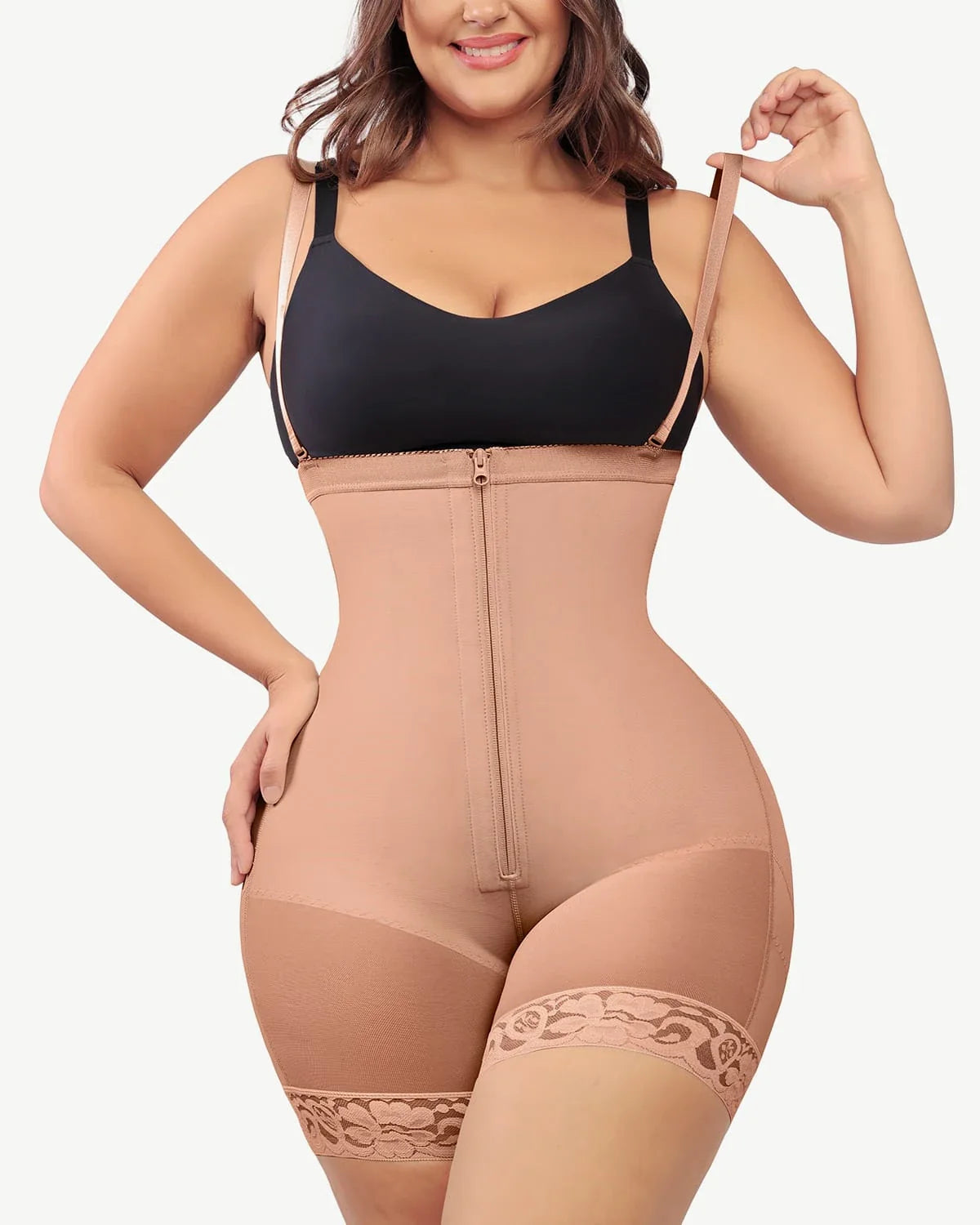 Bare Essentials™ AirSlim® Firm Tummy Compression Mid Thigh Short