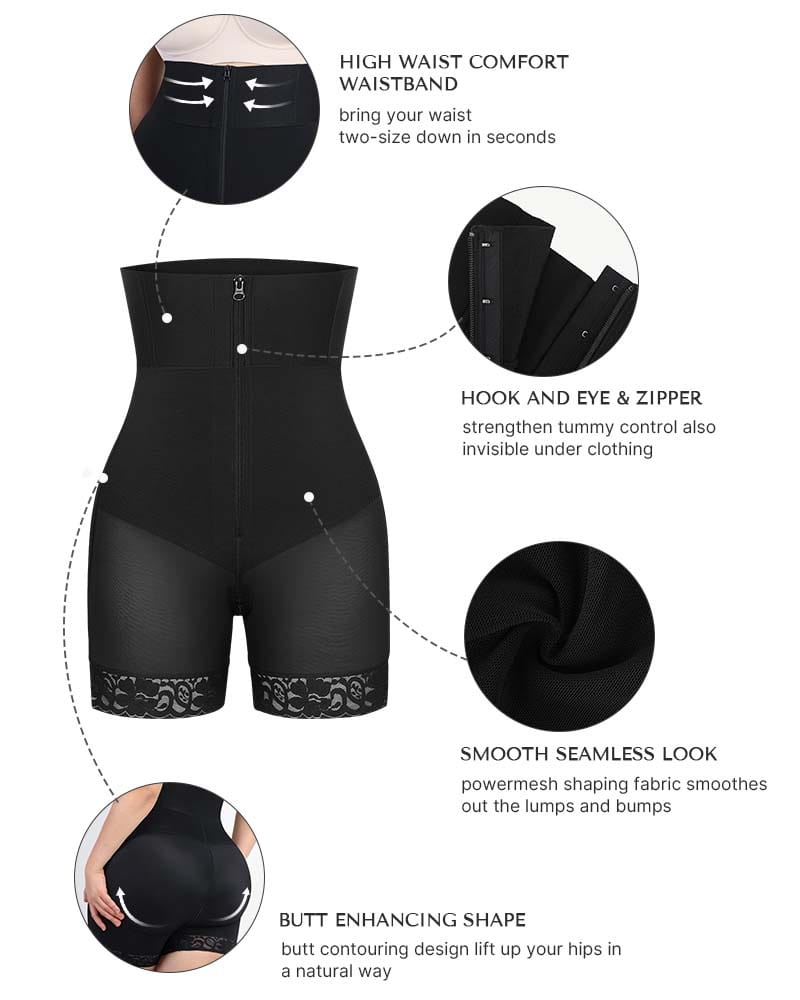 Bare Essentials™ AirSlim® High-Rise Body Sculpting Short