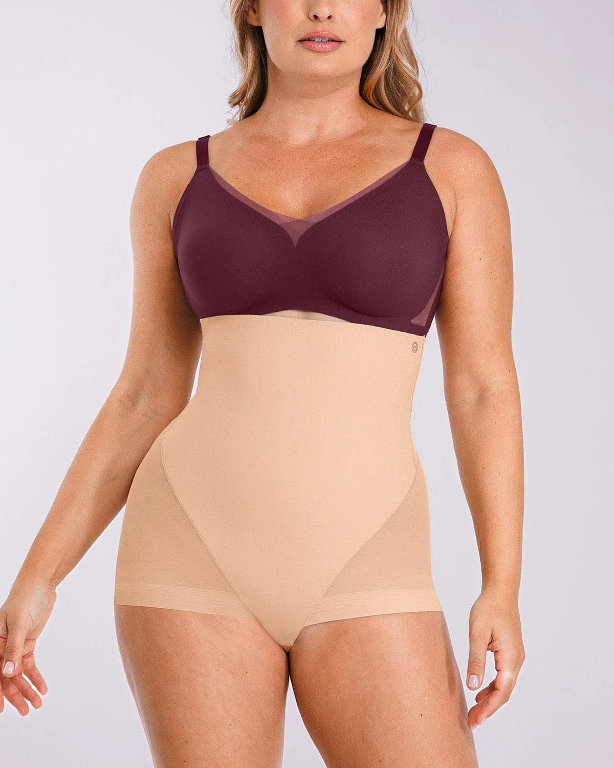 BOOT-YEAH™ MeshSmooth™ High-Waisted  Brief + Mid Thigh Short