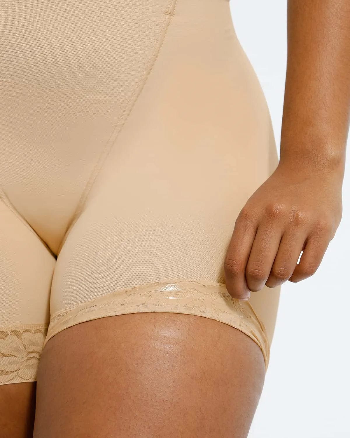 BOOT-YEAH™ AirSlim® Mid-Rise Lace Butt-Lifting Short