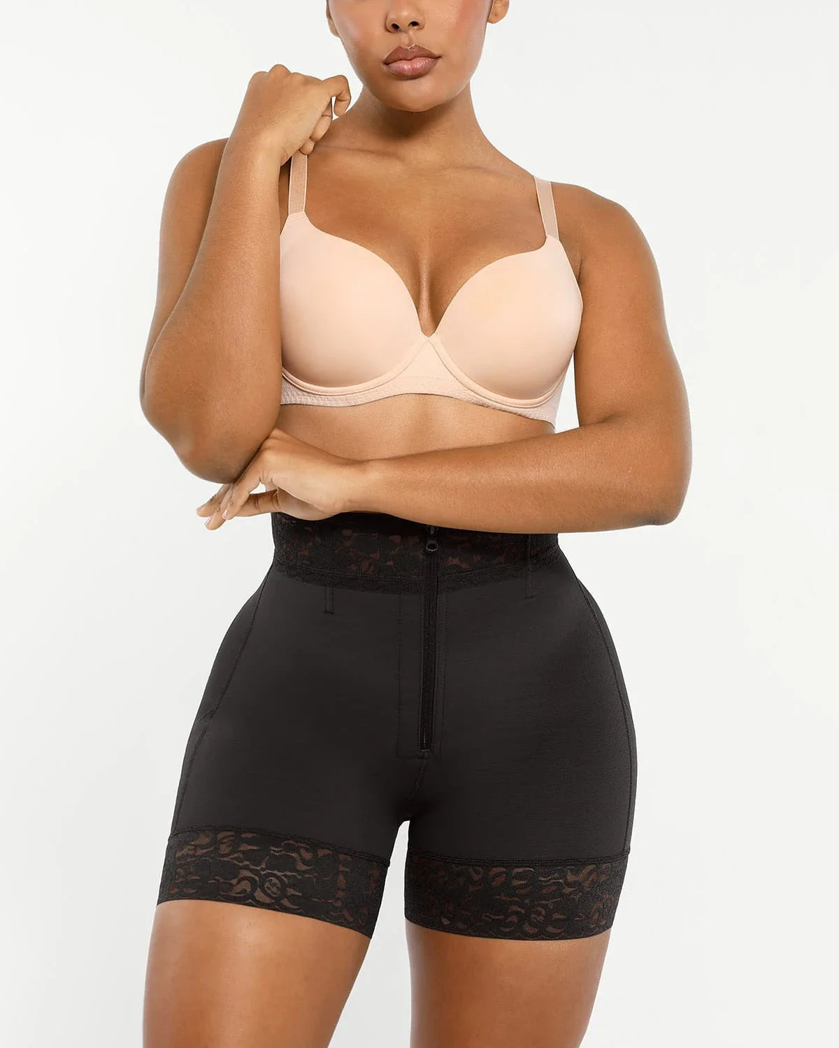 BOOT-YEAH™ AirSlim® Mid-Rise Steel Boned Butt-Lifting Short