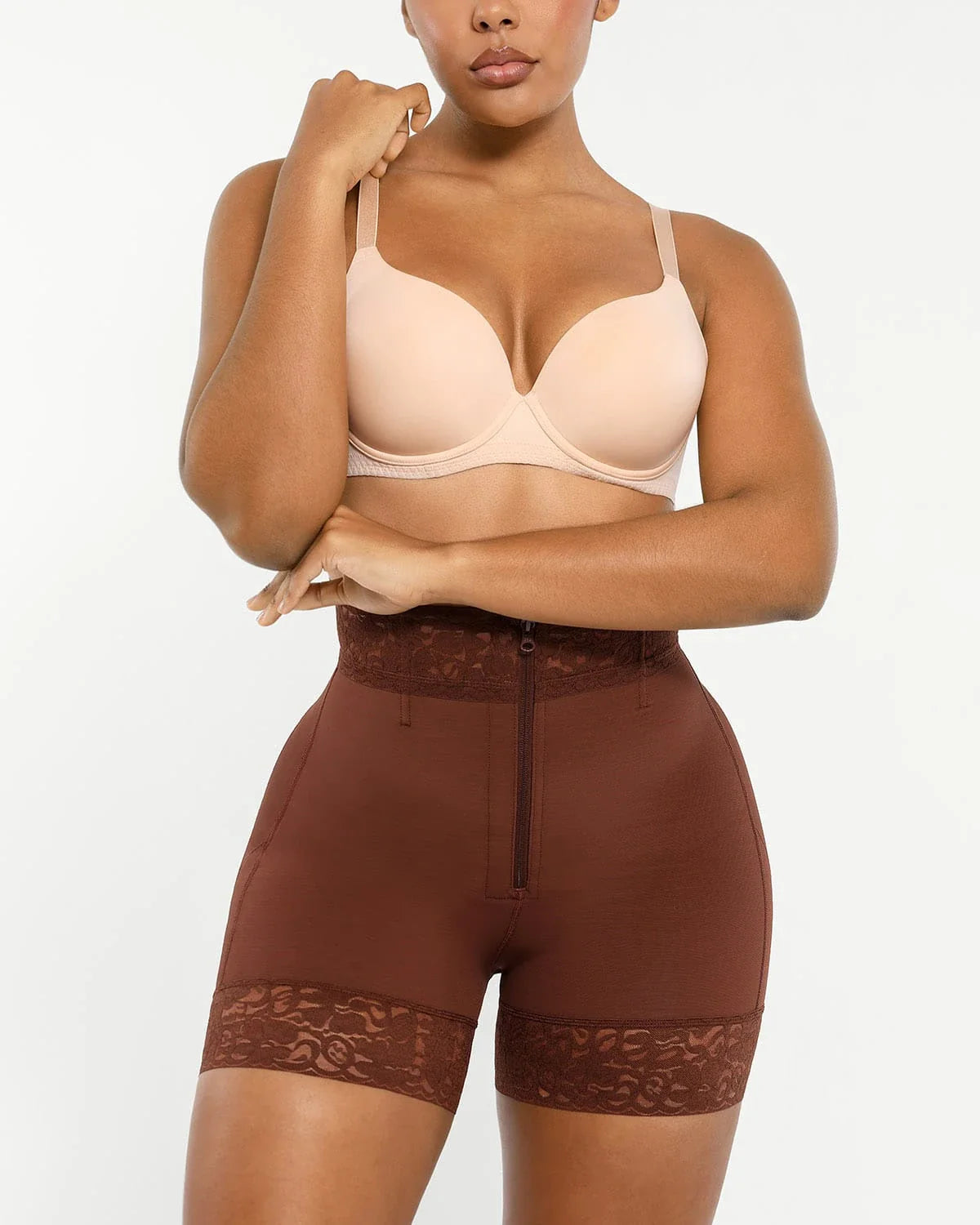 BOOT-YEAH™ AirSlim® Mid-Rise Steel Boned Butt-Lifting Short