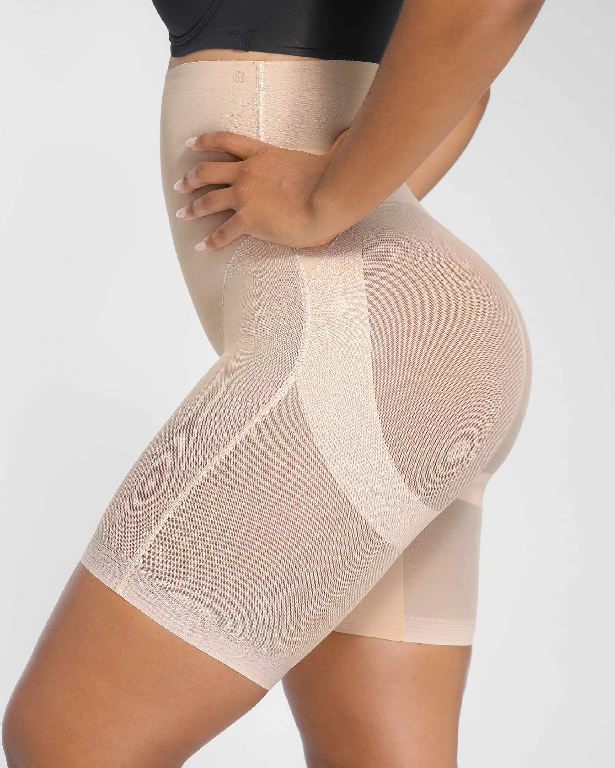 BOOT-YEAH™ MeshSmooth™ Butt-Lifting Mid Thigh Short