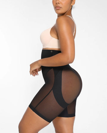BOOT-YEAH™ MeshSmooth™ Butt-Lifting Mid Thigh Short