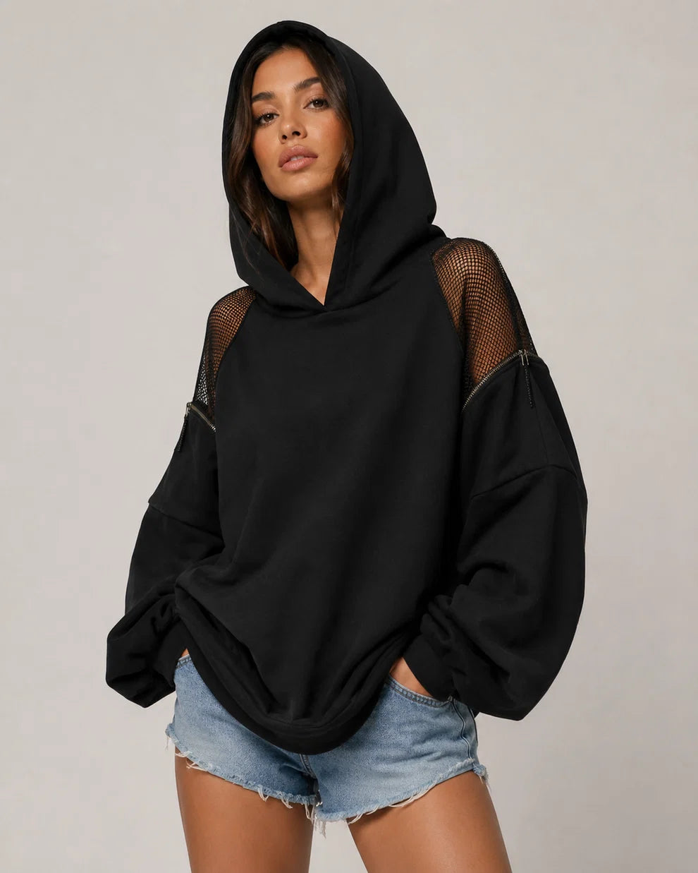 SD™ Backless Zipper Hoodie