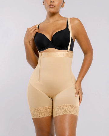 BOOT-YEAH™ AirSlim® Postpartum Side Zipper Support Short
