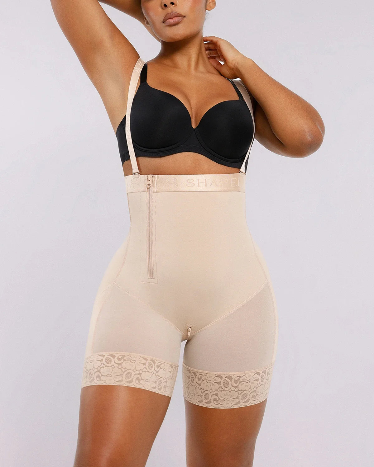 BOOT-YEAH™ AirSlim® Postpartum Side Zipper Support Short