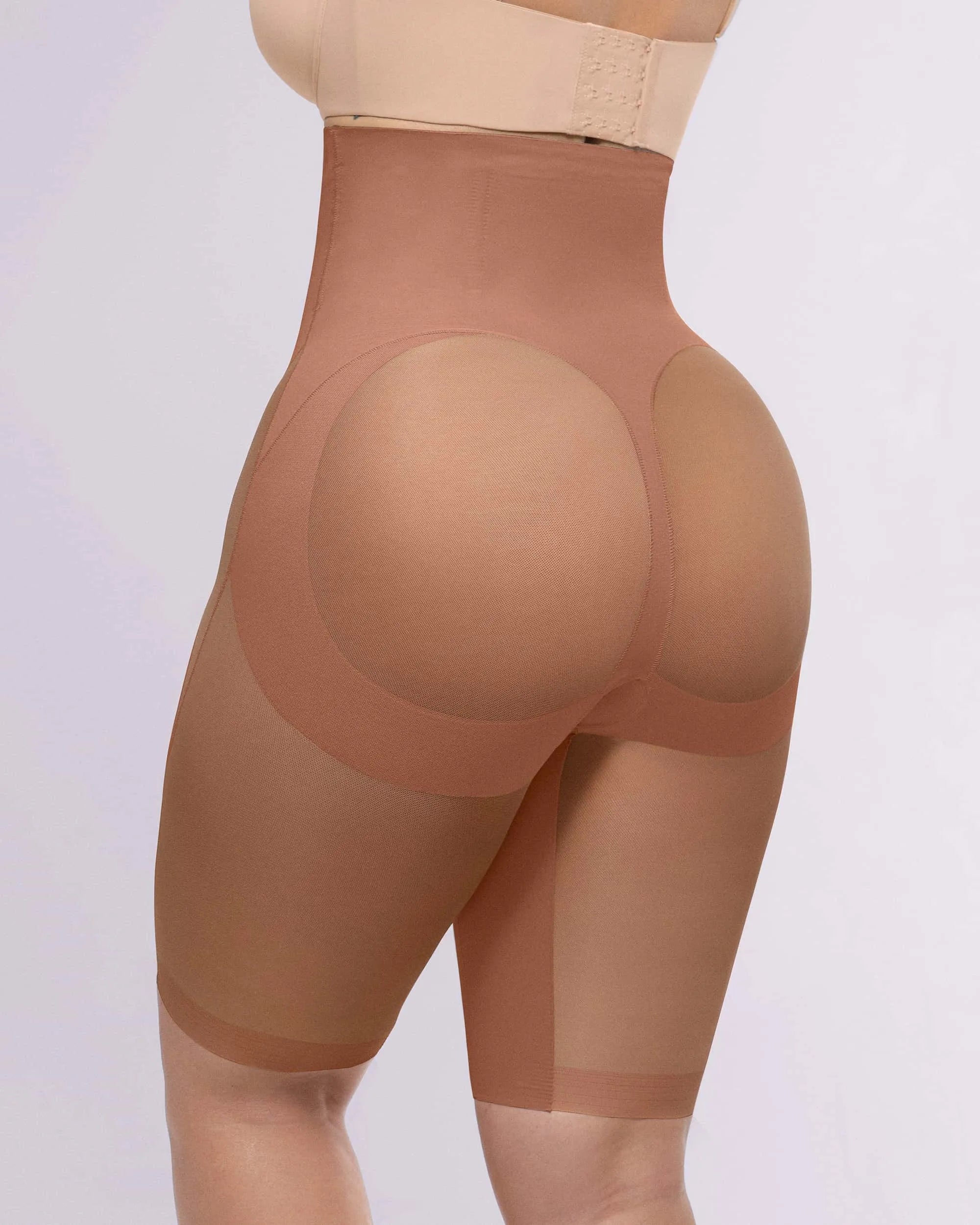 BOOT-YEAH™ MeshSmooth™ Butt-Lifting Above-Knee Short