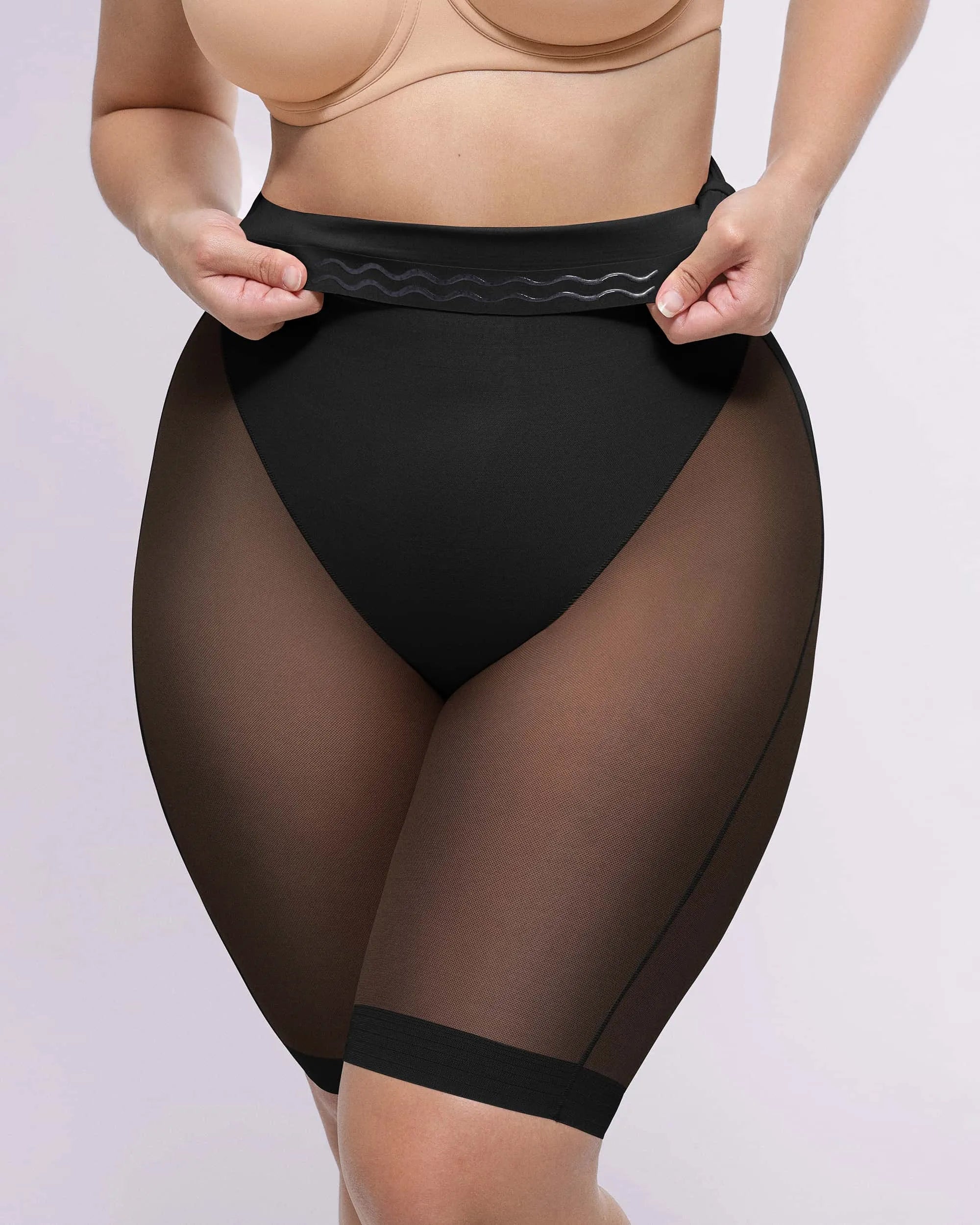 BOOT-YEAH™ MeshSmooth™ Butt-Lifting Above-Knee Short
