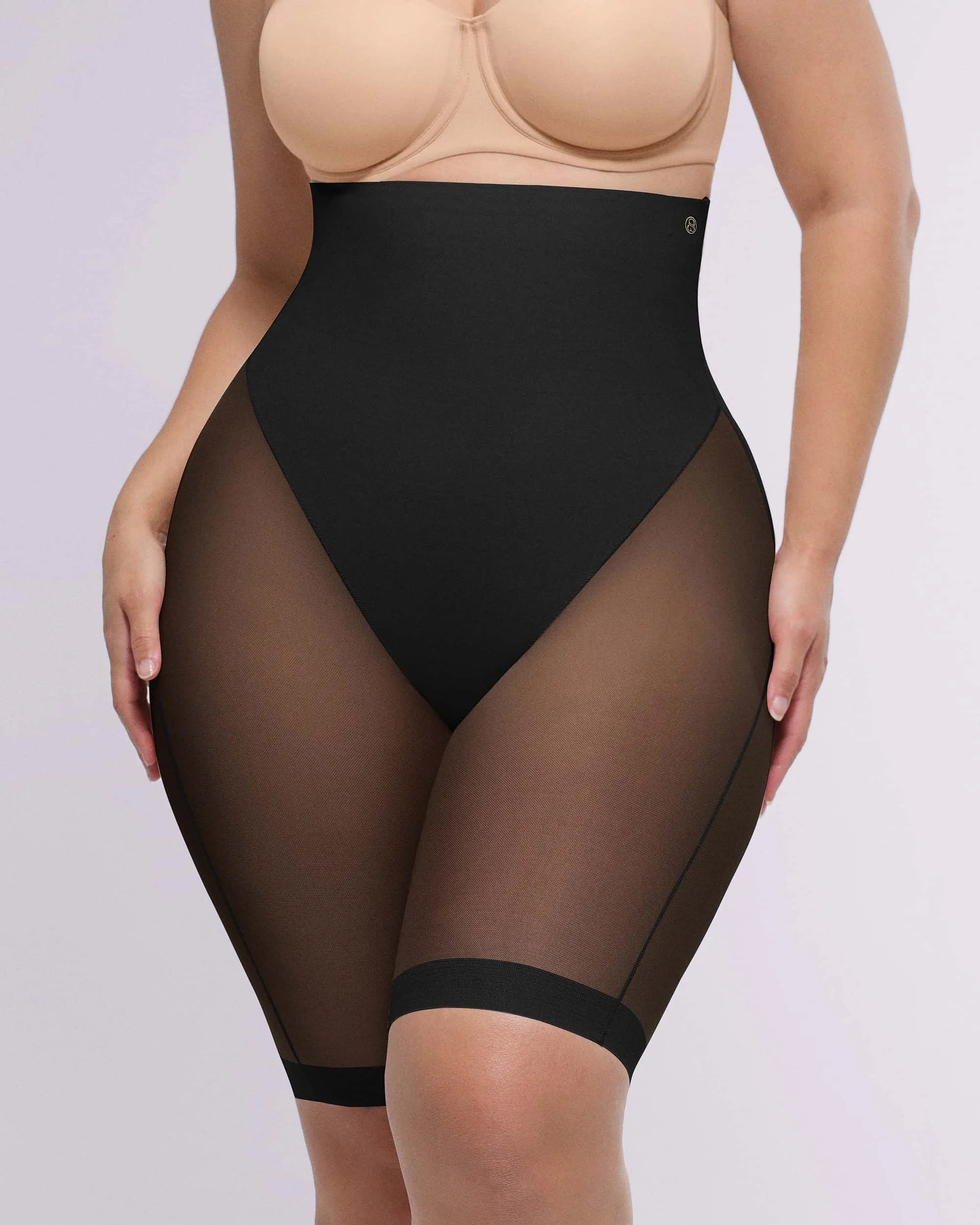 BOOT-YEAH™ MeshSmooth™ Butt-Lifting Above-Knee Short