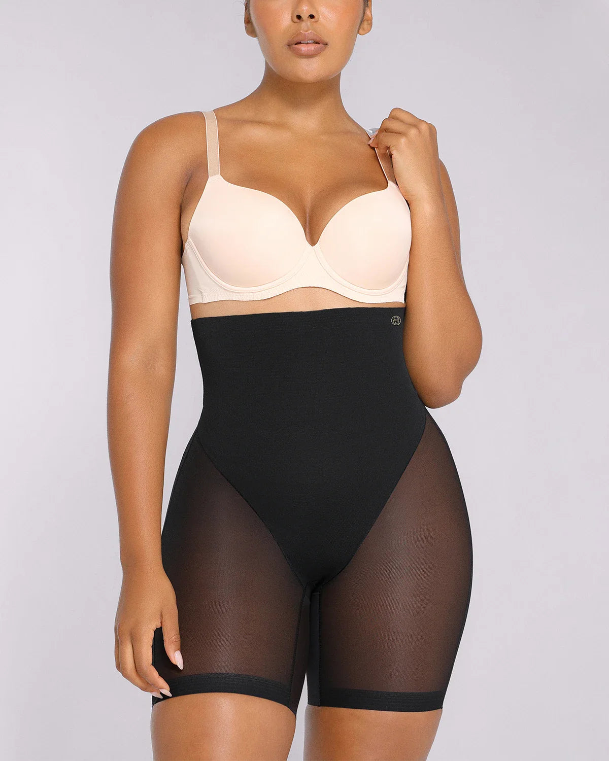 MeshSmooth™ Mid Thigh Short + Hip Enhancer Padded Short