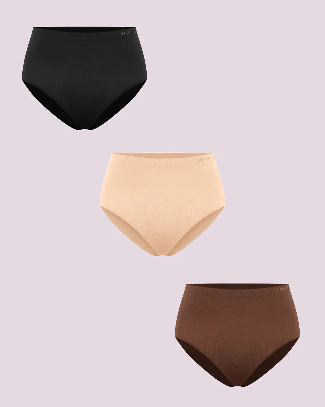 Bare Essentials™ Skin Flow Comfy Mid-Rise Brief 3-Pack