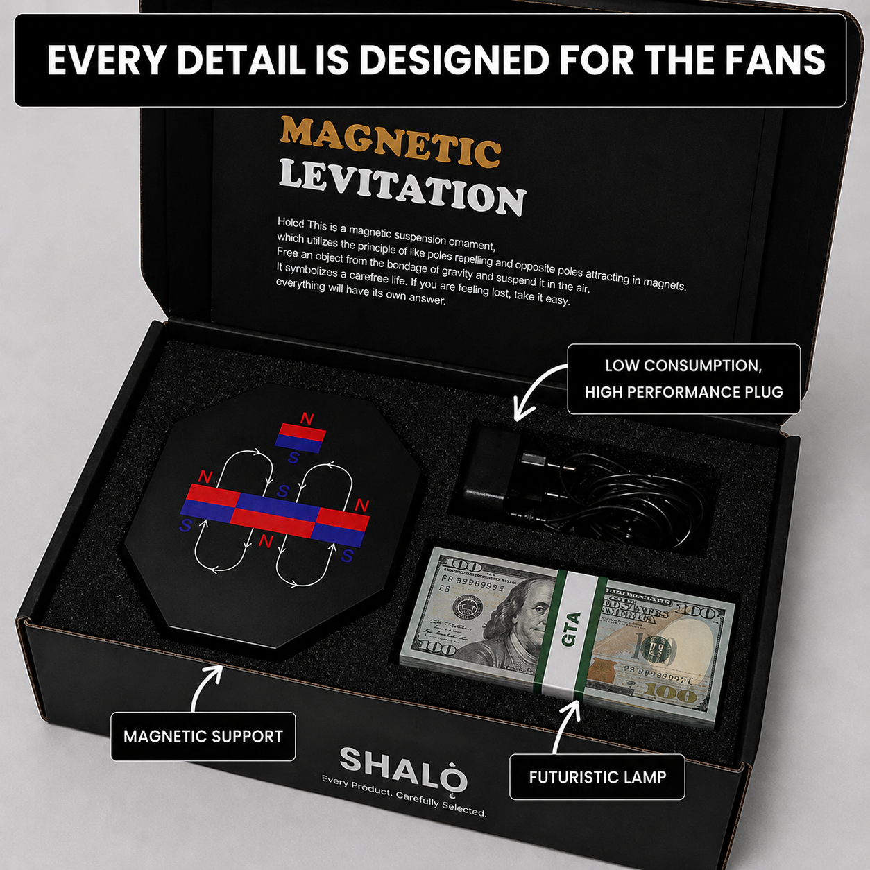 SHALODALO™ GTA Floating Money Lamp