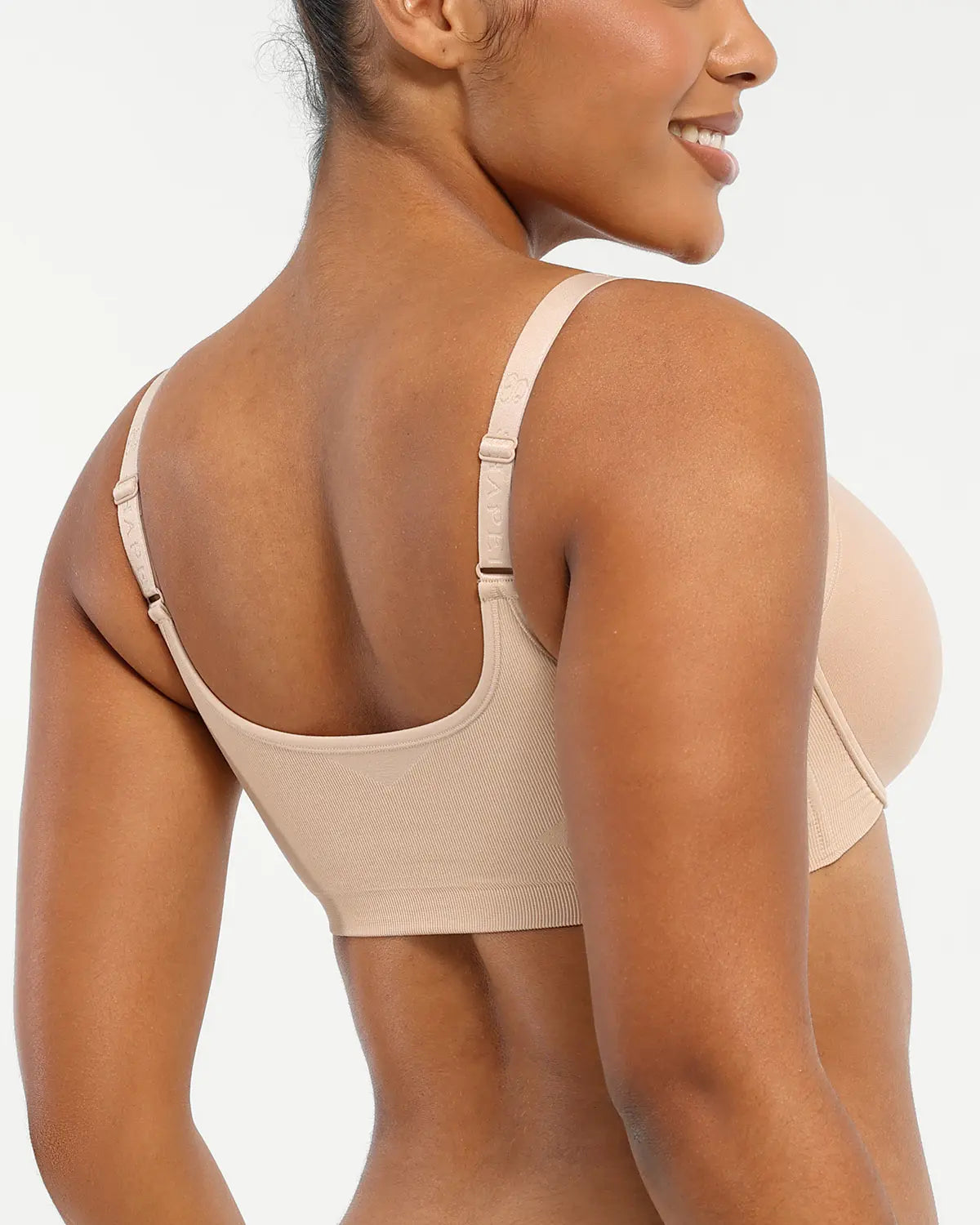Bare Essentials™ Skin Flow Front Close Underwired T-Shirt Bra