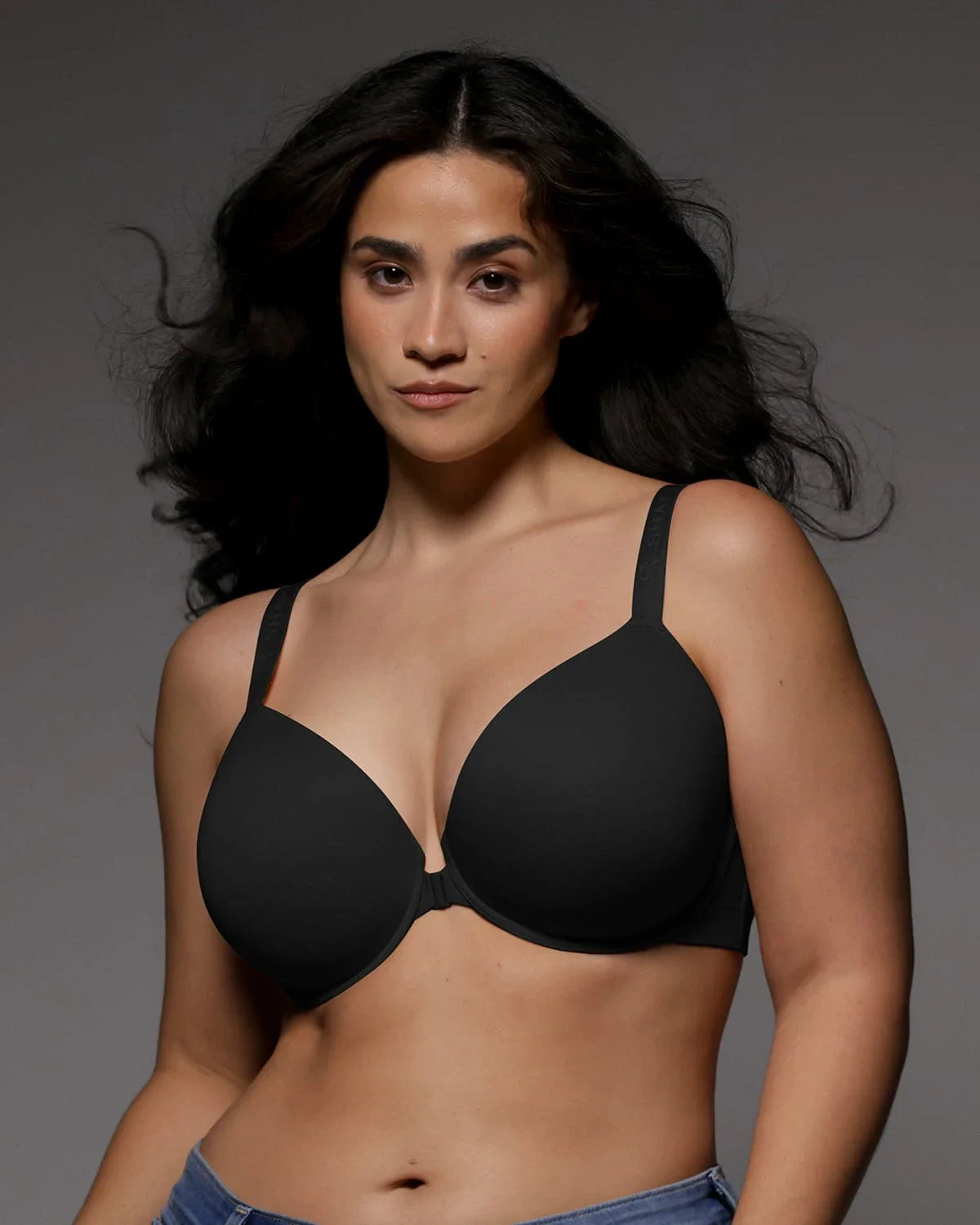 Bare Essentials™ Skin Flow Front Close Underwired T-Shirt Bra