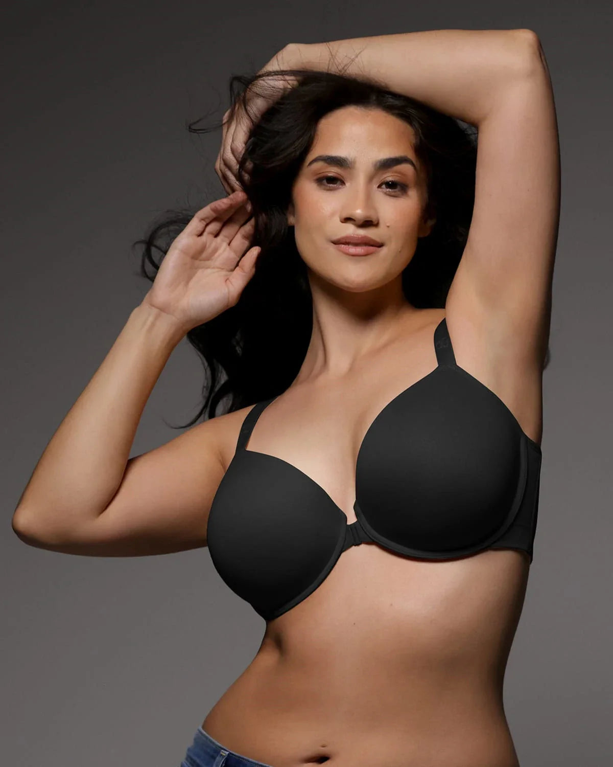 Bare Essentials™ Skin Flow Front Close Underwired T-Shirt Bra