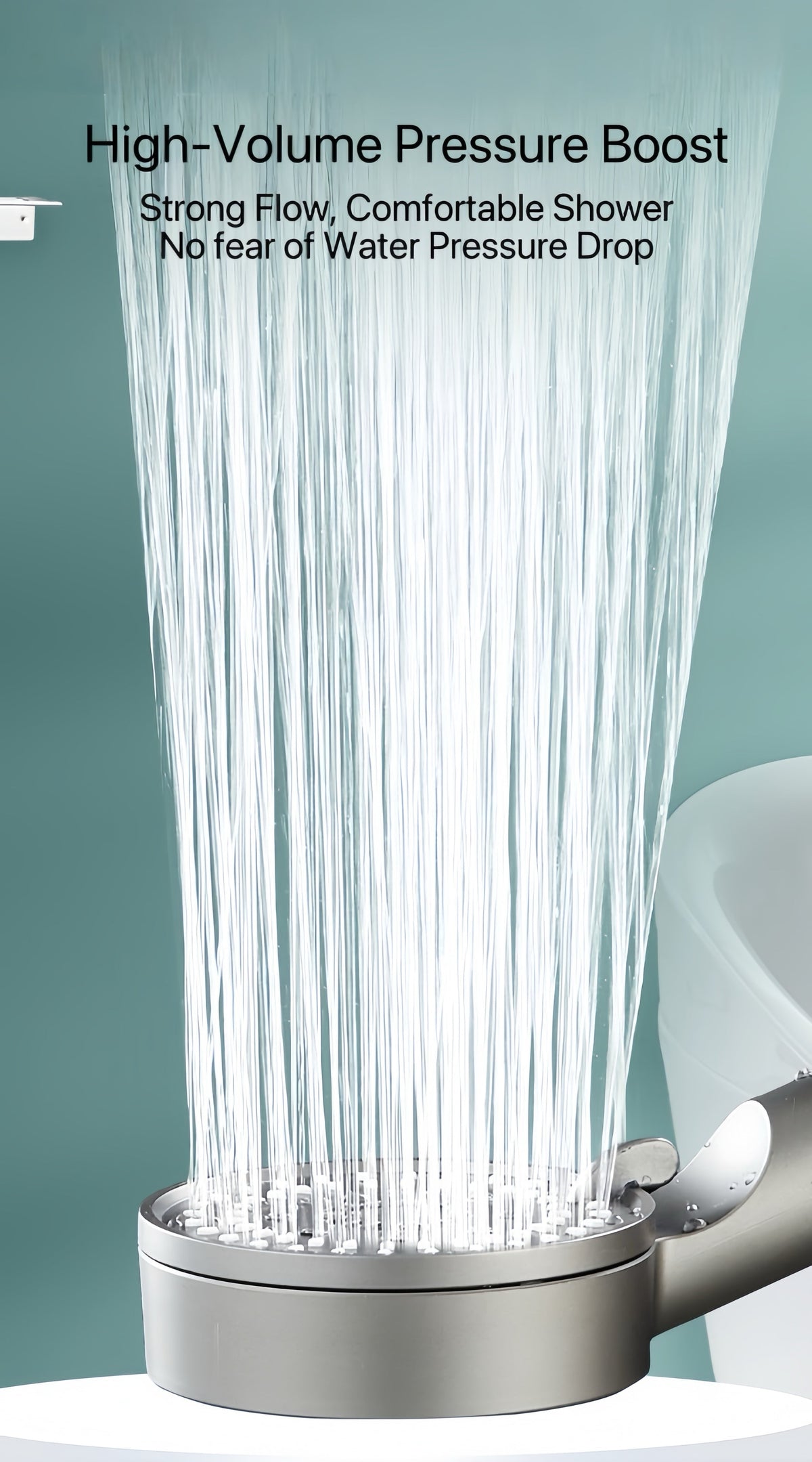 HydroBoost High Pressure 5-Mode Filtered Shower Head