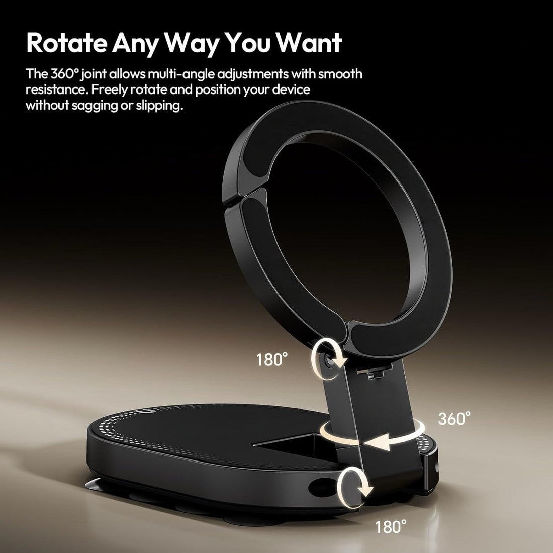 Double-Sided Suction & Magnetic Phone Holder