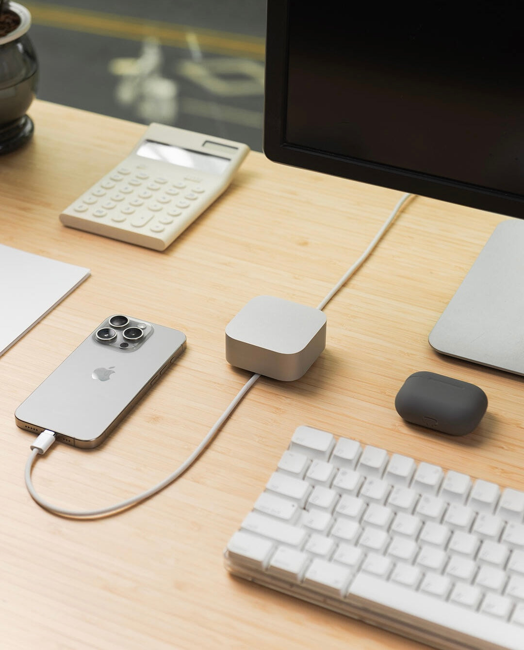 Cube Mini Aluminum Cable Organizer