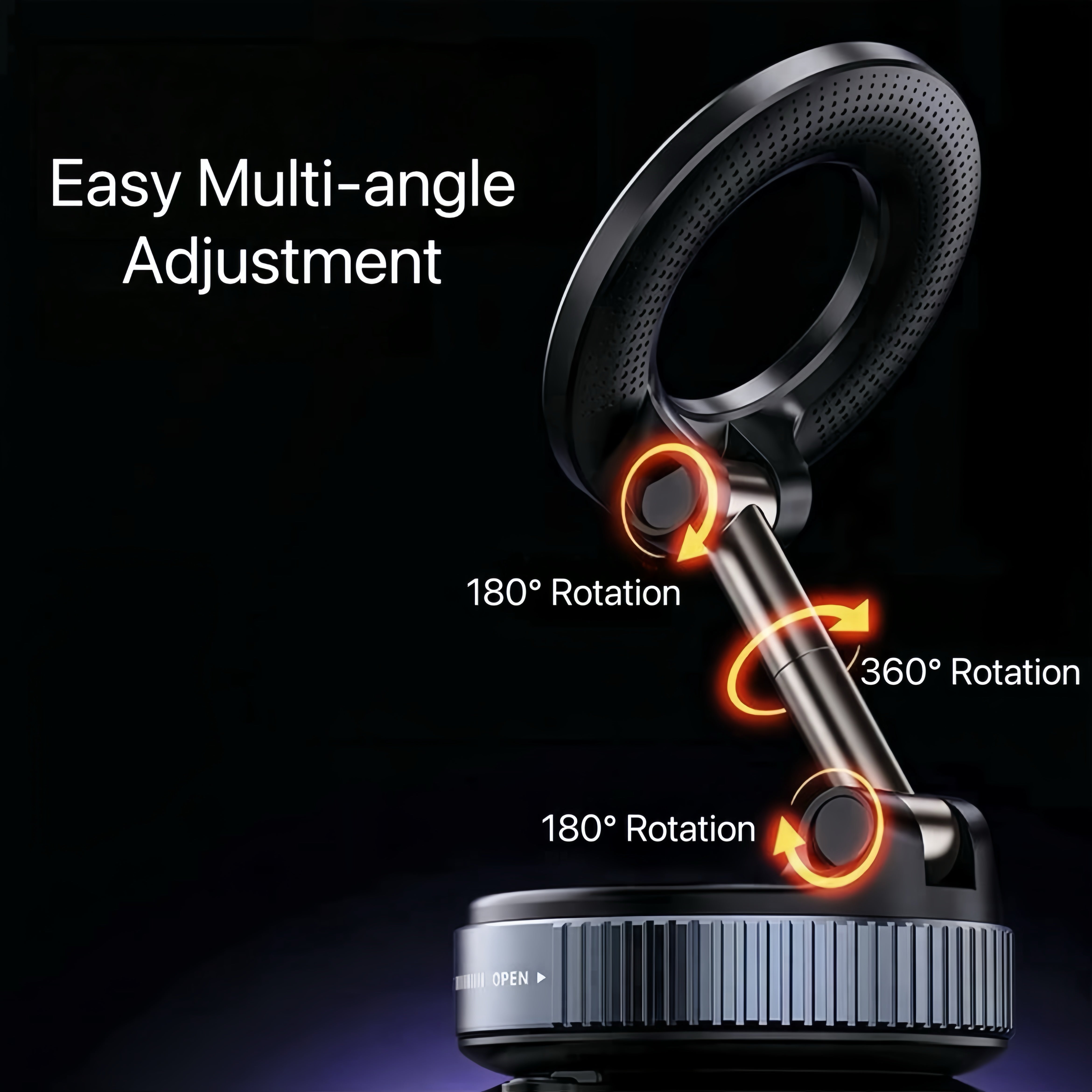 Snanen 360° Magnetic Suction Phone Mount - The Ultimate Hands-Free Holder