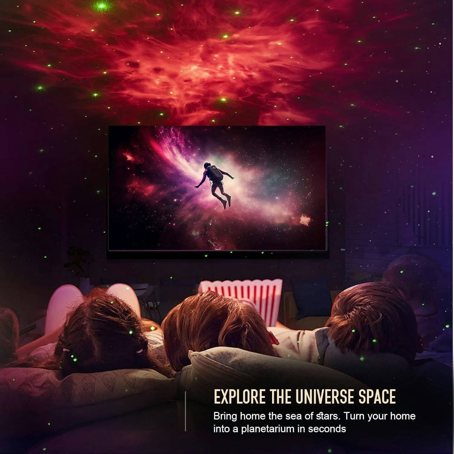 CosmoGlow Astronaut Galaxy Projector