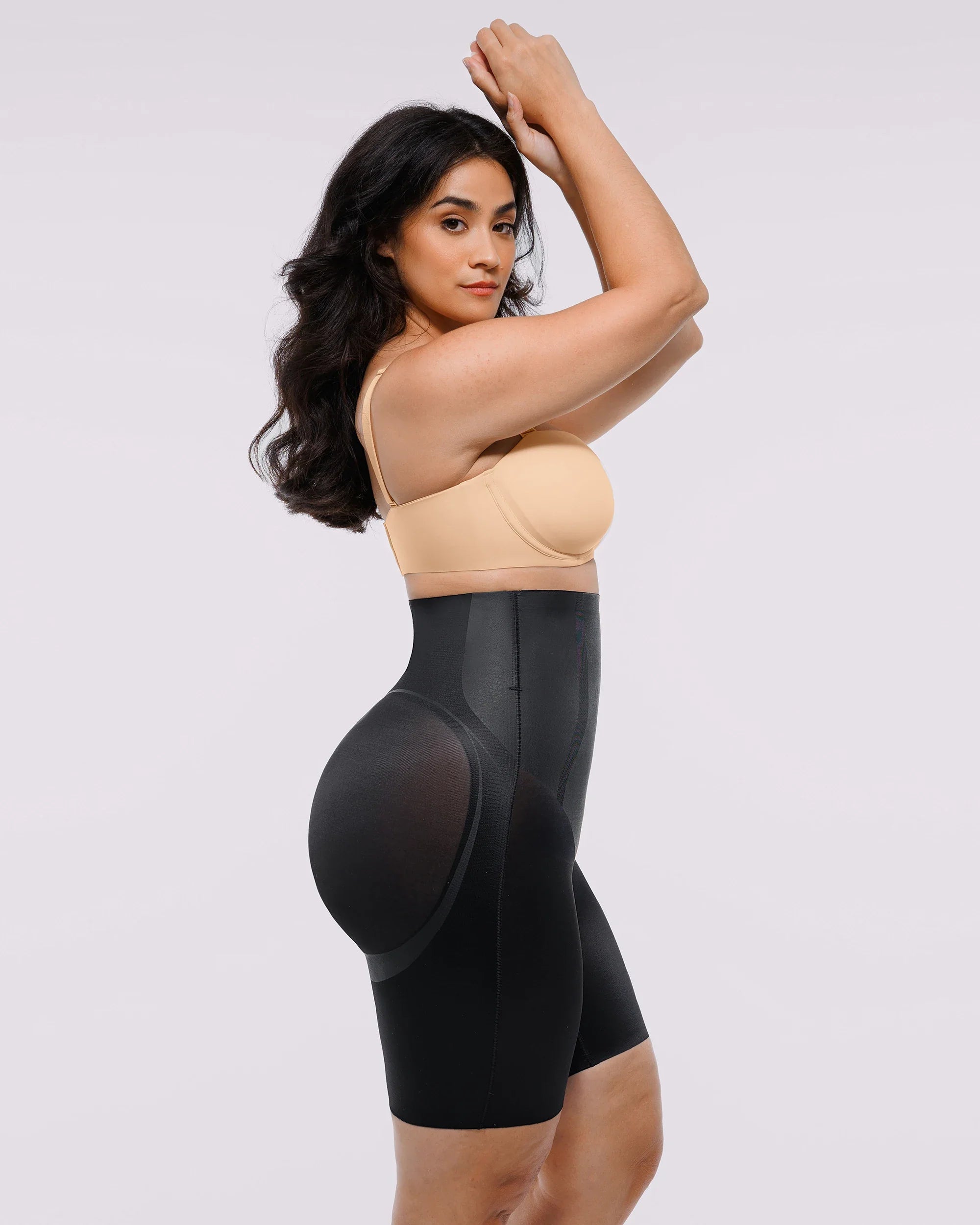 Curve Code™ LYCRA®FitSense™ High-Waisted Mid Thigh Short