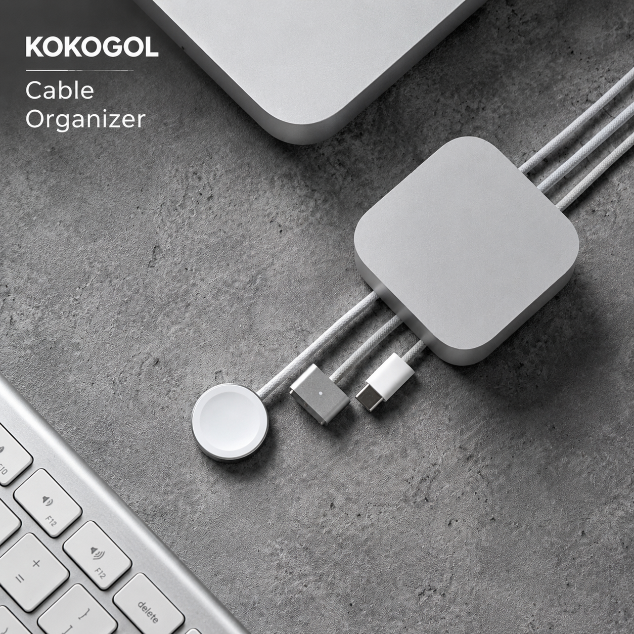 Cube Mini Aluminum Cable Organizer