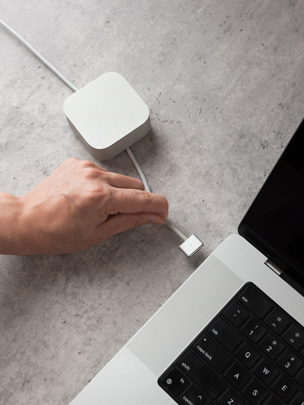 Cube Mini Aluminum Cable Organizer