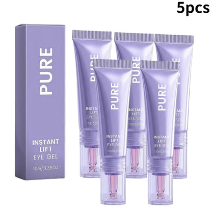 PURE Instant Lifting Eye Cream Gel - Collagen Firming Anti Dark Circles Remove Eye Bags Wrinkle Care Eye Massager Skincare