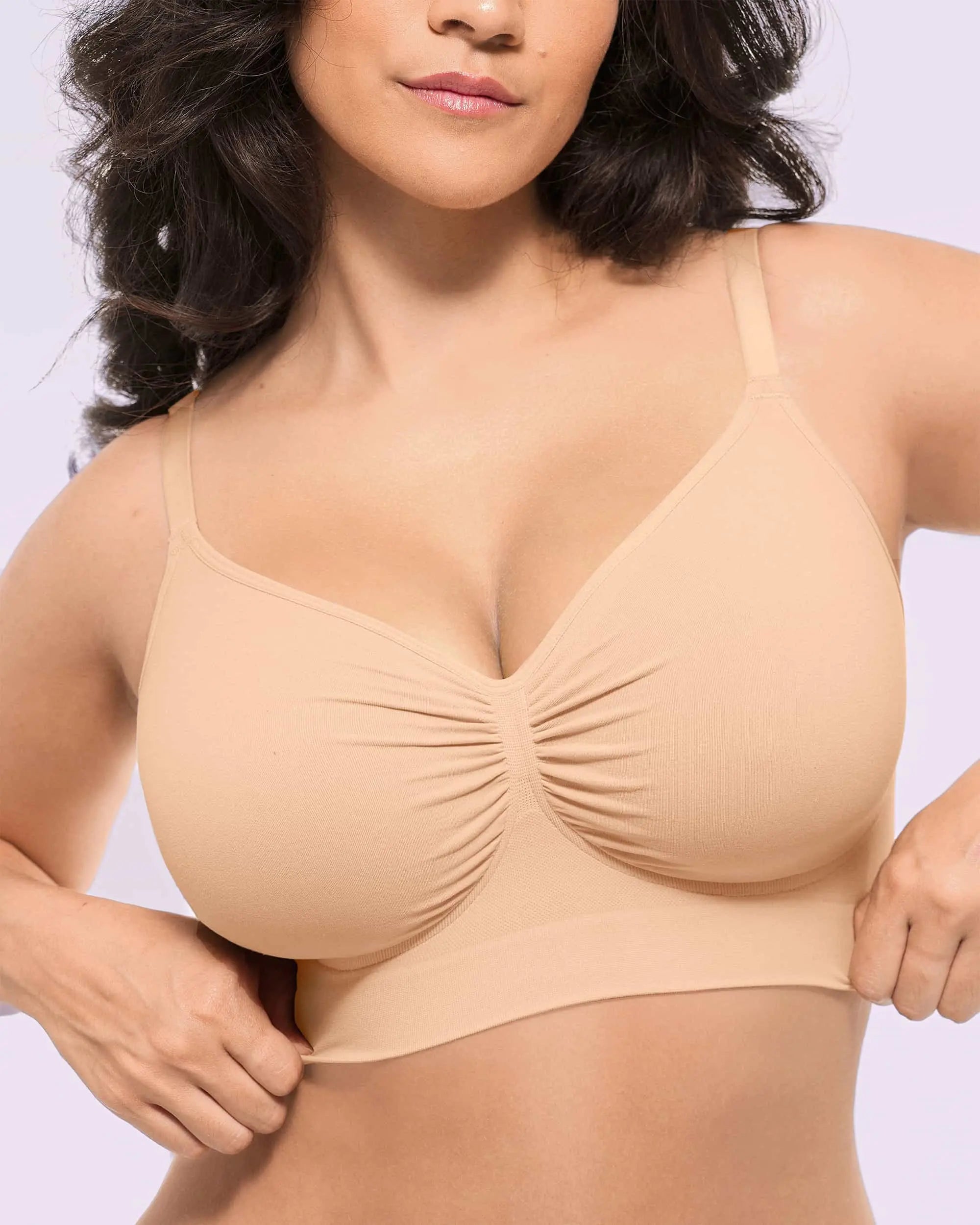 Bare Essentials™ Skin Flow Smooth Unlined Wireless Bra Triple Bundle